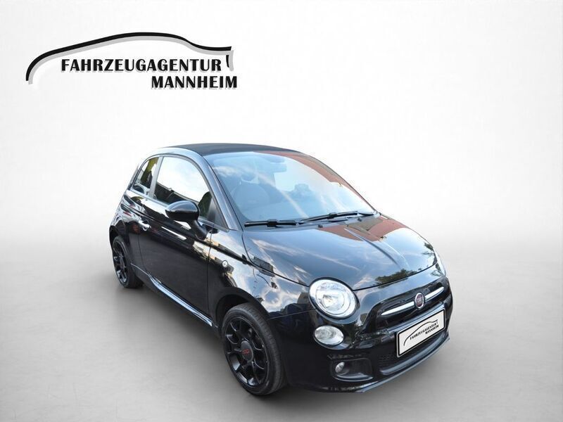 Schwarz Gebraucht 2015 Fiat 500S S Cabrio | 6.999 € (Fairer Preis) - Bild 1/4
