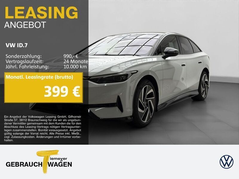 Weiß Gebraucht 2024 VW ID.7 Pro Limousine | 45.940 € (Fairer Preis) - Bild 1/4