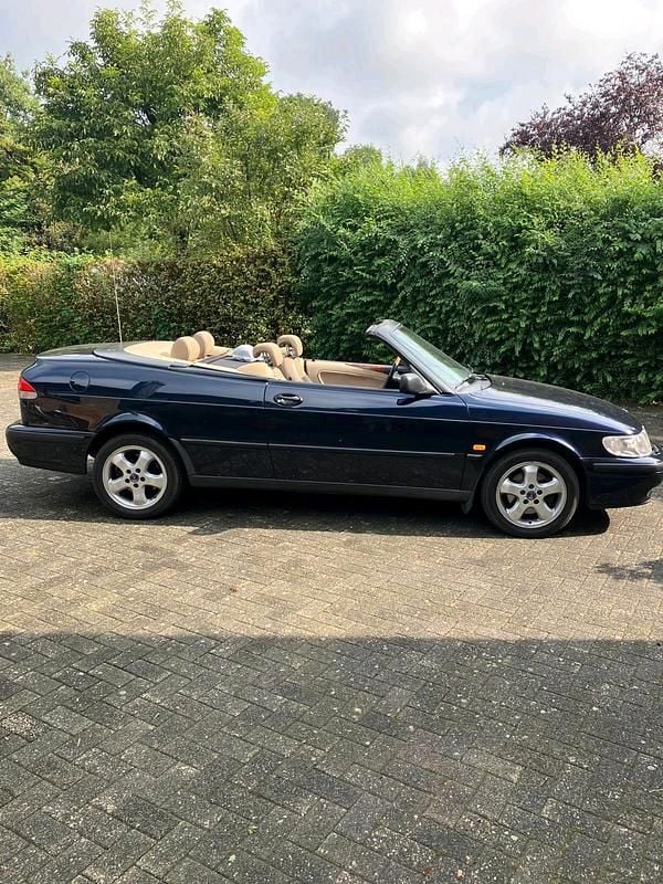 Gebraucht Saab 9-3 Cabriolet 154 PS (113 kW) 1998 Blau Cabrio