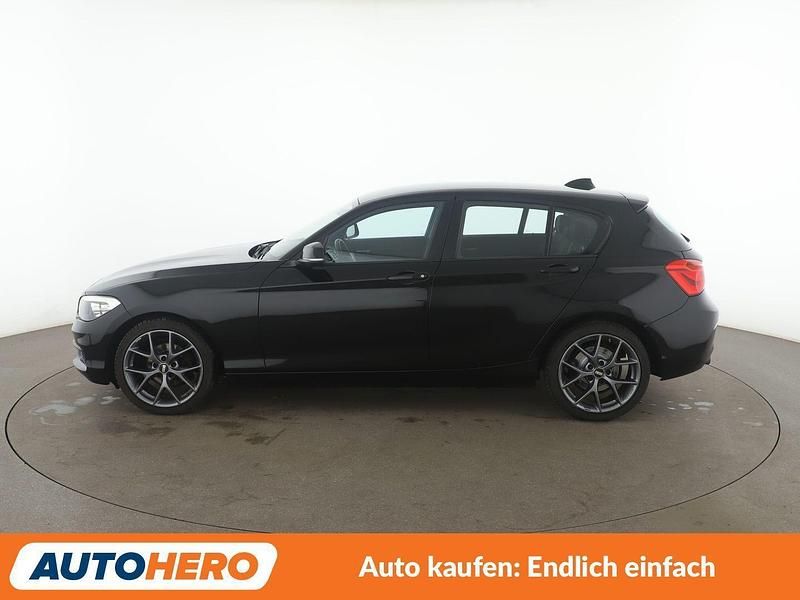 Gebraucht BMW 116 Advantage 109 PS (80 kW) 2015 Schwarz Kleinwagen