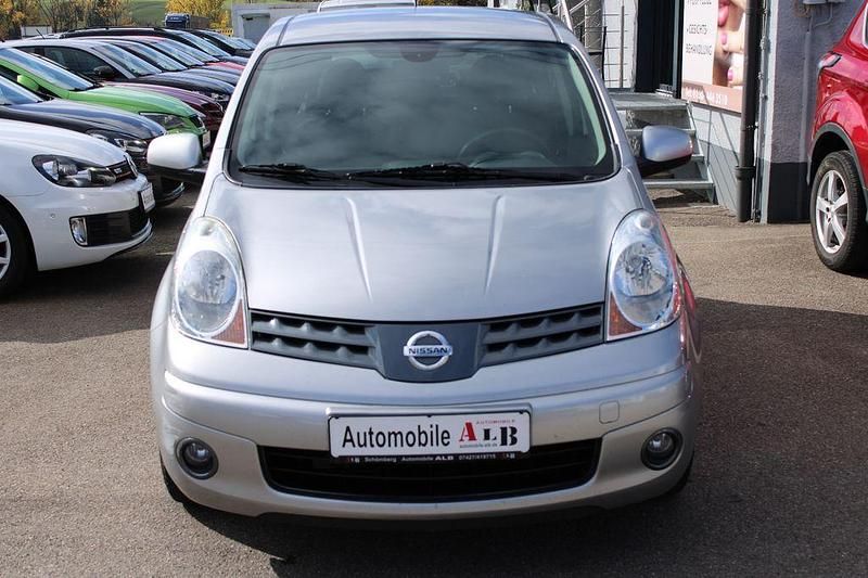 Gebraucht Nissan Note Acenta 110 PS (80 kW) 2008 Silber Van / Kleinbus