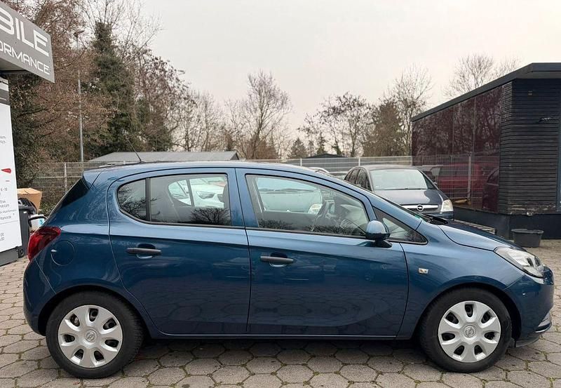Gebraucht Opel Corsa Selection 90 PS (66 kW) 2016 Blau Limousine