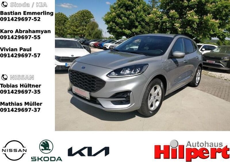 Solarsilber (metallic) Gebraucht 2021 Ford Kuga ST-Line SUV | 24.740 € (Fairer Preis) - Bild 1/4