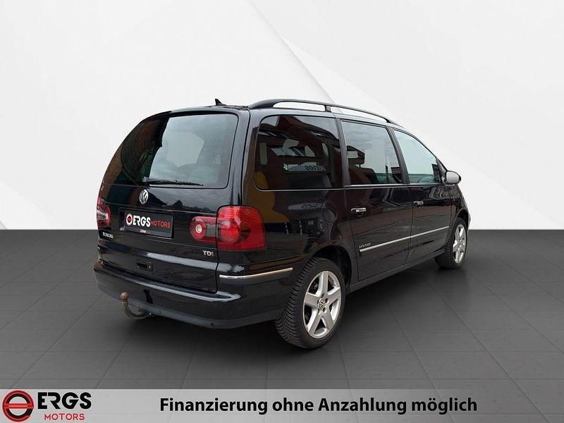 Gebraucht VW Sharan United 116 PS (85 kW) 2010 Schwarz Van / Kleinbus