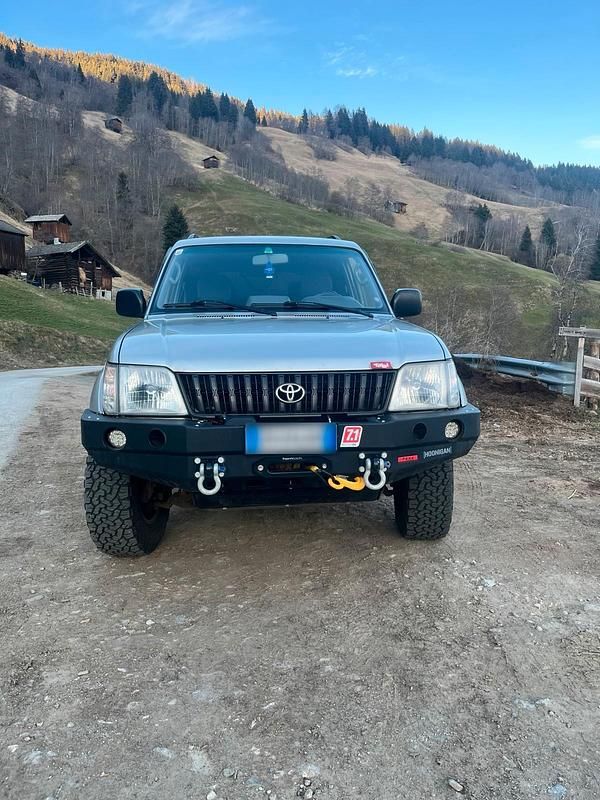 Gebraucht Toyota Land Cruiser 163 PS (119 kW) 2002 Grau SUV