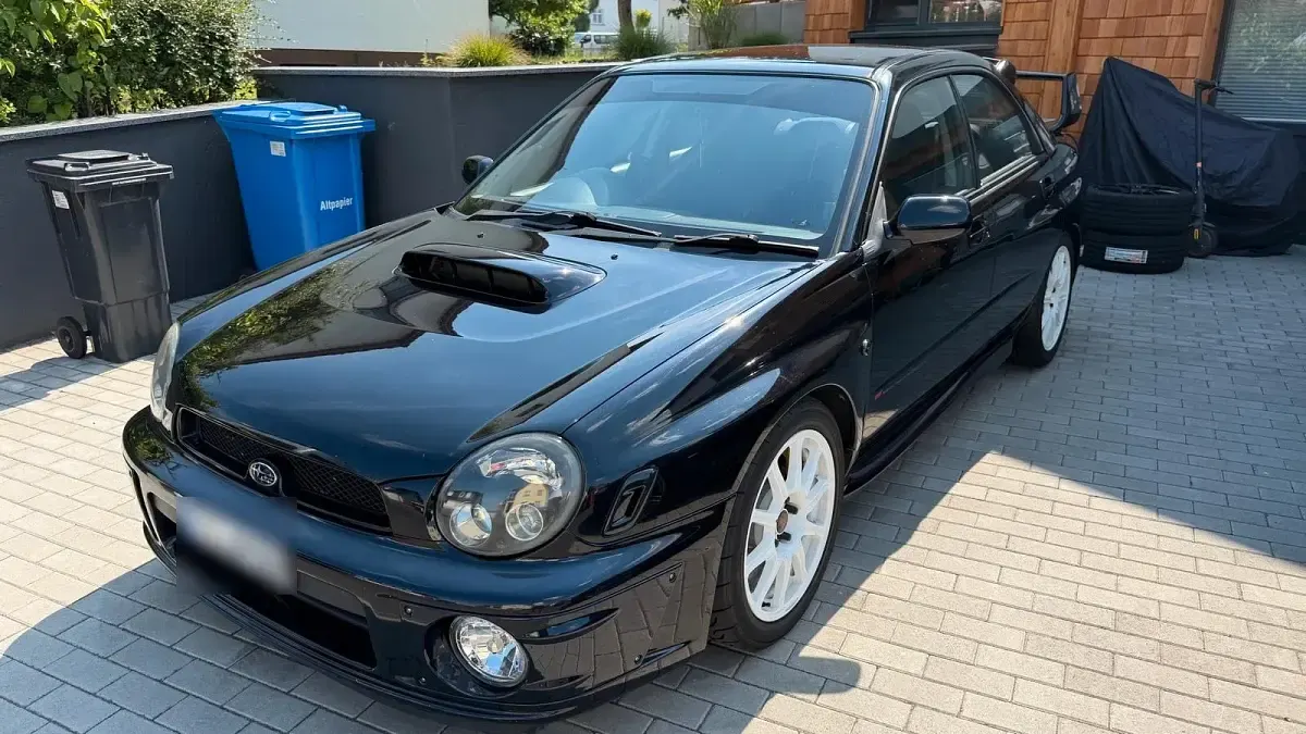 Gebraucht Subaru Impreza 305 PS (224 kW) 2002 Schwarz Limousine
