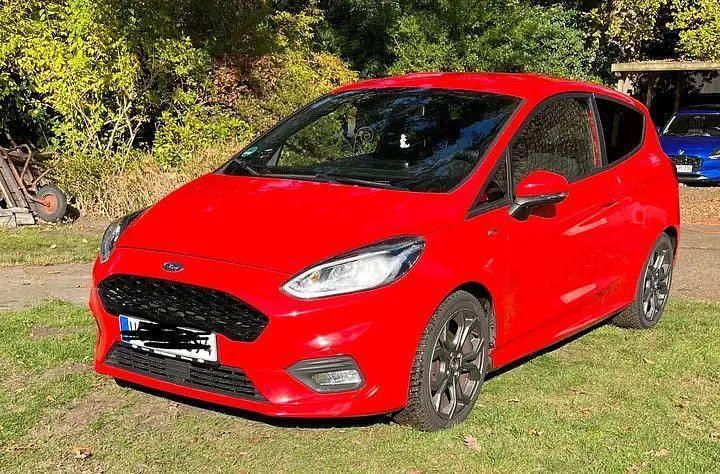 Gebraucht Ford Fiesta ST-Line 125 PS (91 kW) 2018 Rot Kleinwagen