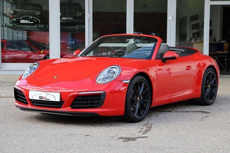 Indischrot Gebraucht 2018 Porsche 991 Cabrio | 104.905 € (Superpreis) - Bild 1/4