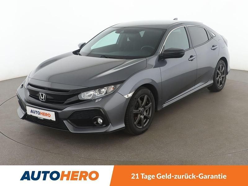 Grau Gebraucht 2018 Honda Civic Elegance Limousine | 13.330 € (Fairer Preis) - Bild 1/3