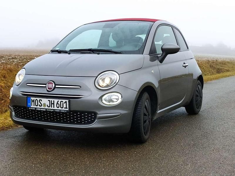 Grau Gebraucht 2021 Fiat 500C Cabrio | 11.200 € (Guter Preis) - Bild 1/4
