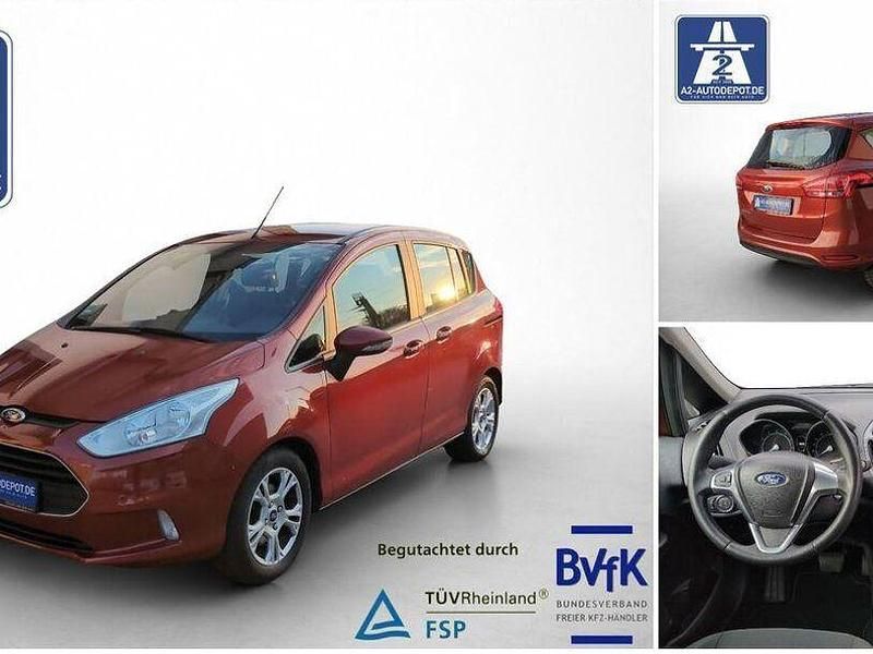 Rot Gebraucht 2015 Ford B-MAX SYNC Edition Van / Kleinbus | 8.950 € (Fairer Preis) - Bild 1/4