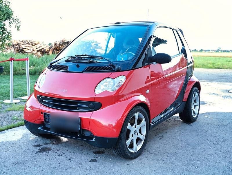 Rot Gebraucht 2002 Smart ForTwo Cabrio Cabrio | 2.490 € (Fairer Preis) - Bild 1/4