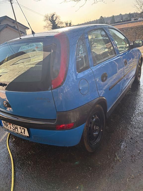 Gebraucht Opel Corsa 58 PS (42 kW) 2002 Blau Kleinwagen