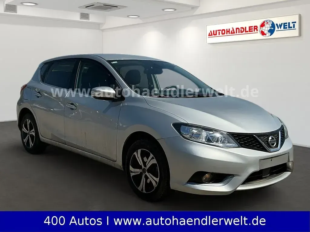 Gebraucht Nissan Pulsar Acenta 116 PS (85 kW) 2015 Silber Kleinwagen
