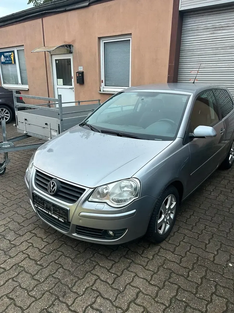 Gebraucht VW Polo 80 PS (58 kW) 2008 Silber Kleinwagen