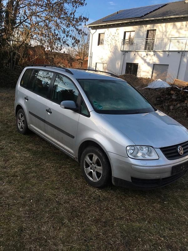 Gebraucht VW Touran 110 PS (80 kW) 2004 Silber Van / Kleinbus