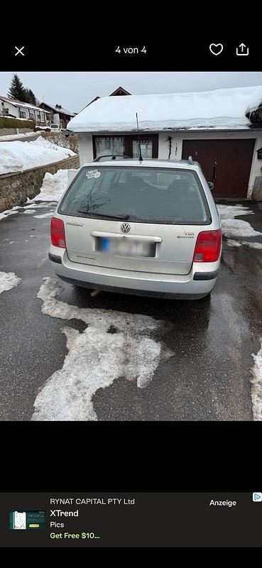 Gebraucht VW Passat 128 PS (94 kW) 1998 Silber Kombi