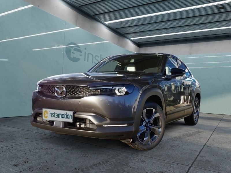 Grau Gebraucht 2021 Mazda MX30 Comfort SUV | 20.290 € (Etwas zu teuer) - Bild 1/3
