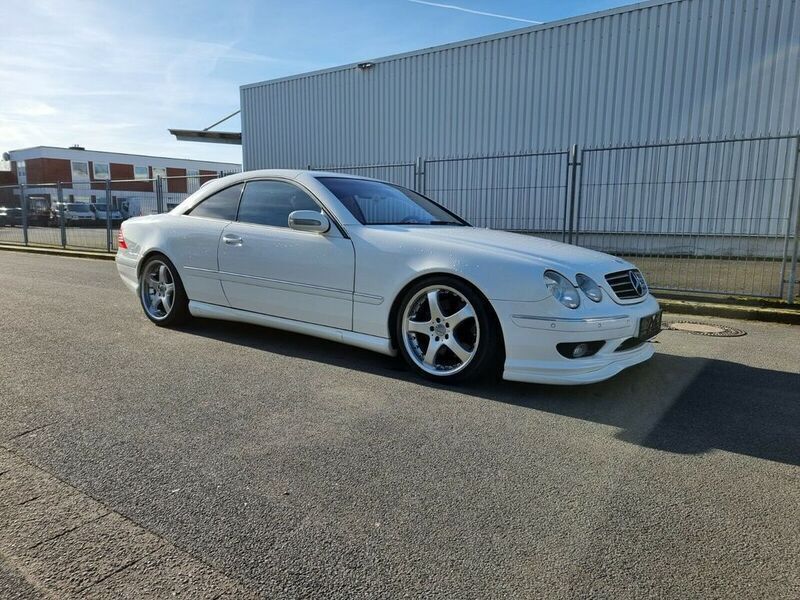 Weiß Gebraucht 2002 Mercedes CL55 AMG AMG Coupé | 17.838 € (Superpreis) - Bild 1/4