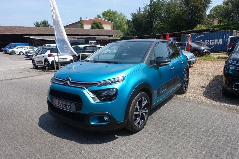 Blau Gebraucht 2021 Citroën C3 Shine Kleinwagen | 14.950 € (Fairer Preis) - Bild 1/4
