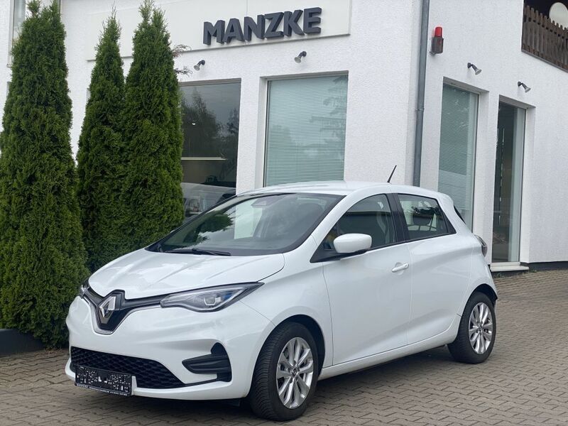 Arktisweiß Gebraucht 2021 Renault Zoe Experience Kleinwagen | 16.990 € (Teuer) - Bild 1/4