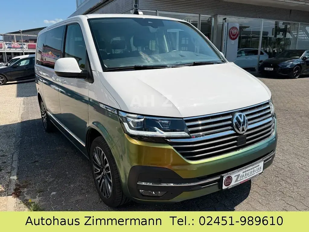 Gebraucht VW Multivan Comfortline 204 PS (150 kW) 2021 Weiß Van / Kleinbus