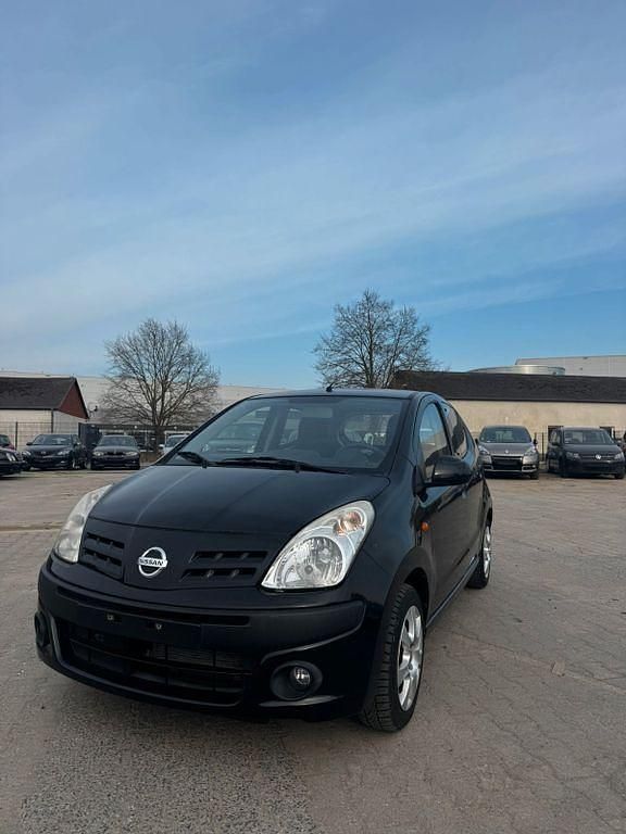 Gebraucht Nissan Pixo Acenta 68 PS (50 kW) 2010 Schwarz Kleinwagen