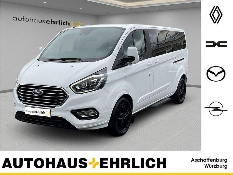 Weiß Gebraucht 2020 Ford Tourneo Custom Titanium Van | 36.990 € (Teuer) - Bild 1/4