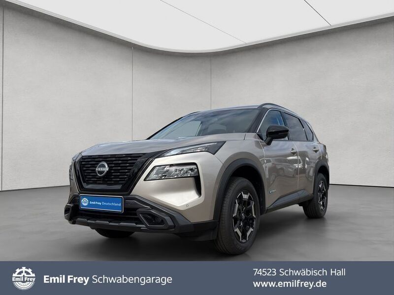 Champagne silver metallic Neu 2024 Nissan X-Trail SUV | 43.920 € - Bild 1/4
