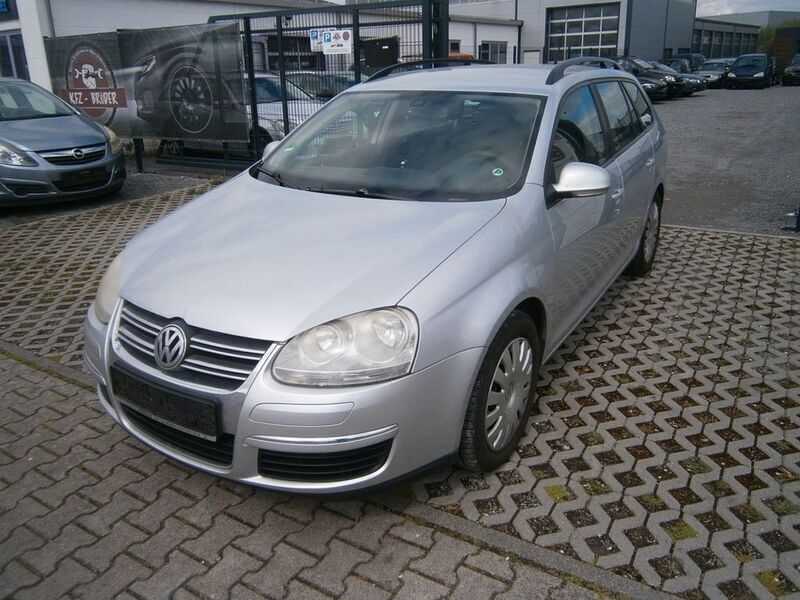Silber Gebraucht 2007 VW Golf V Trendline Kombi | 990 € (Superpreis) - Bild 1/4