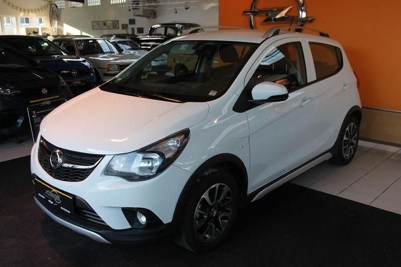 Gebraucht Opel Karl Rocks 73 PS (53 kW) 2018 Weiß Kleinwagen