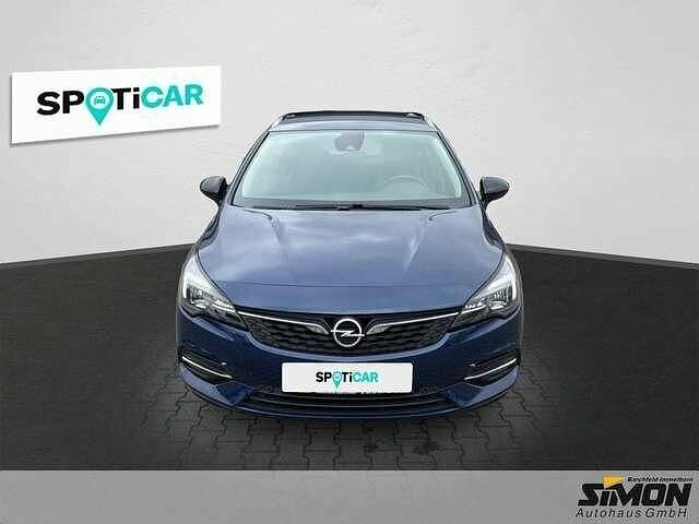 Gebraucht Opel Astra Elegance 110 PS (80 kW) 2021 Nautic blau Kombi