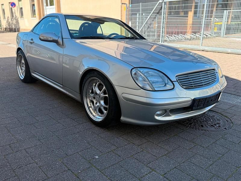 Gebraucht Mercedes SLK200 2002 Silber Cabrio