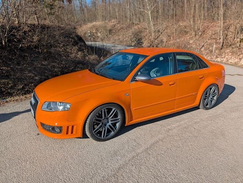 Gebraucht Audi RS4 Sport 420 PS (308 kW) 2007 Orange Limousine