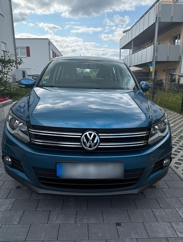 Gebraucht VW Tiguan 2014 Blau SUV