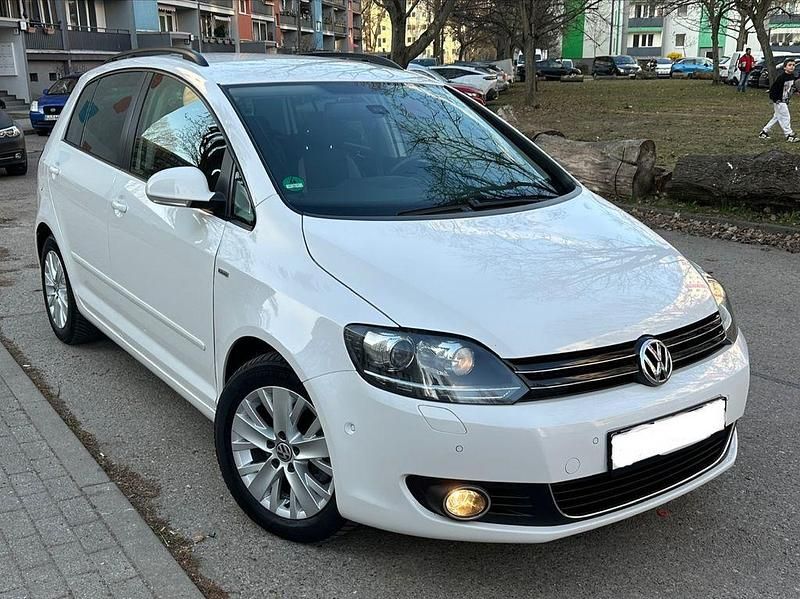 Gebraucht VW Golf Plus Cross Life 105 PS (77 kW) 2013 Weiß Van / Kleinbus