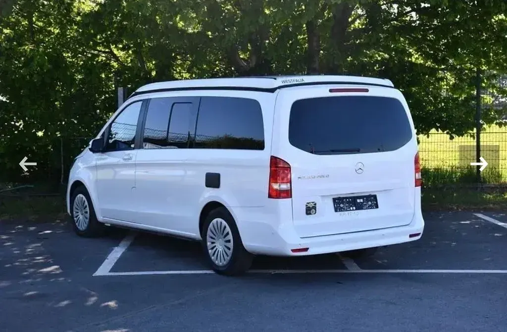 Gebraucht Mercedes V200 Marco Polo 150 PS (110 kW) 2022 Weiß Van / Kleinbus