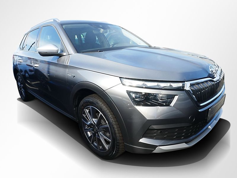 Gebraucht Skoda Kamiq ScoutLine 150 PS (110 kW) 2023 Graphitegrau metallic SUV