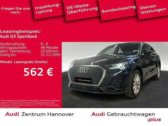 Gebraucht Audi Q3 Sportback Sport 150 PS (110 kW) 2022 Schwarz SUV