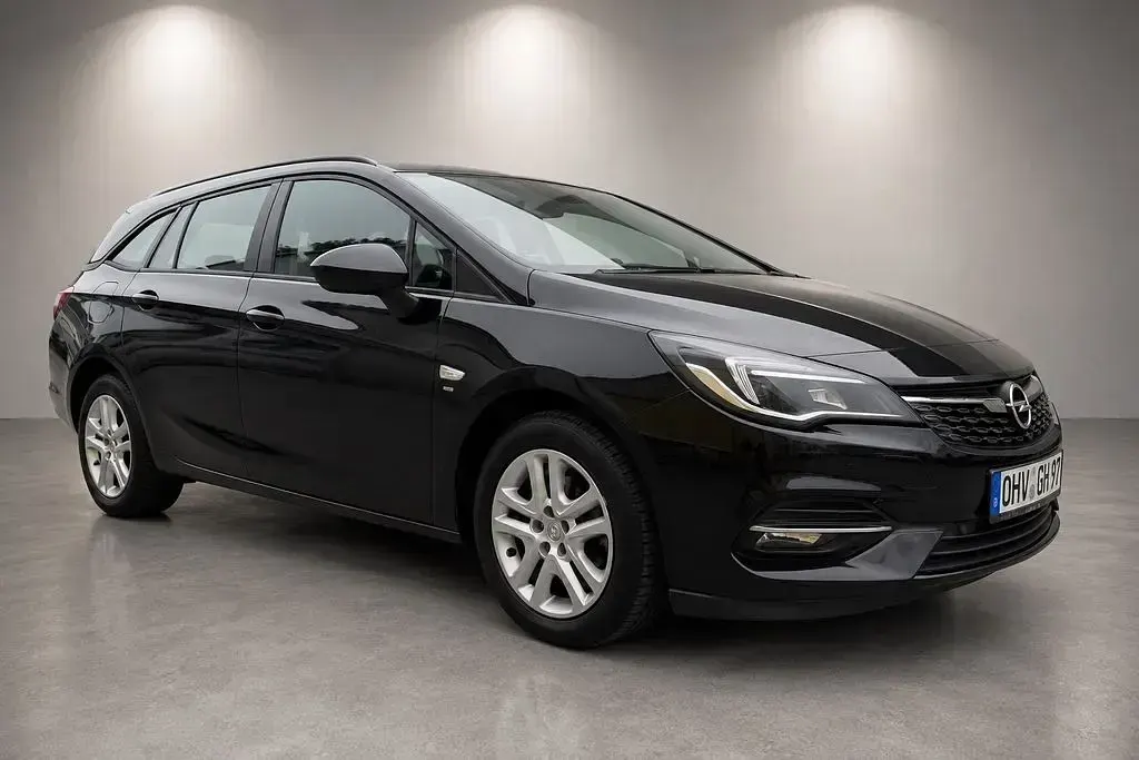 Gebraucht Opel Astra 110 PS (80 kW) 2020 Schwarz Kombi