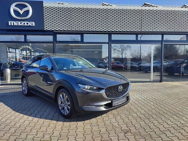 Gebraucht Mazda CX-30 Selection 122 PS (89 kW) 2022 Machine gray (metallic) SUV