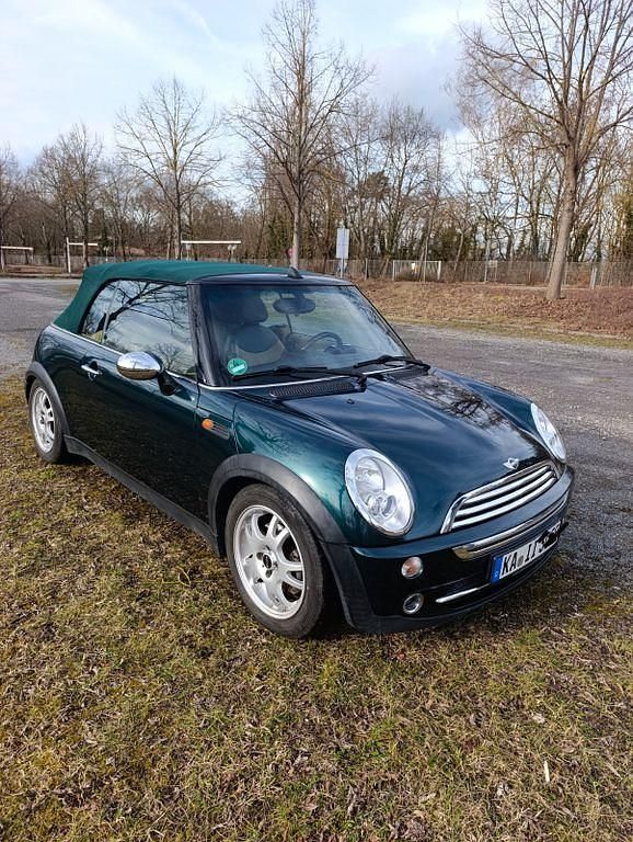 Brugt Mini Cooper Cabriolet 116 HK (85 kW) 2004 Grøn Cabriolet