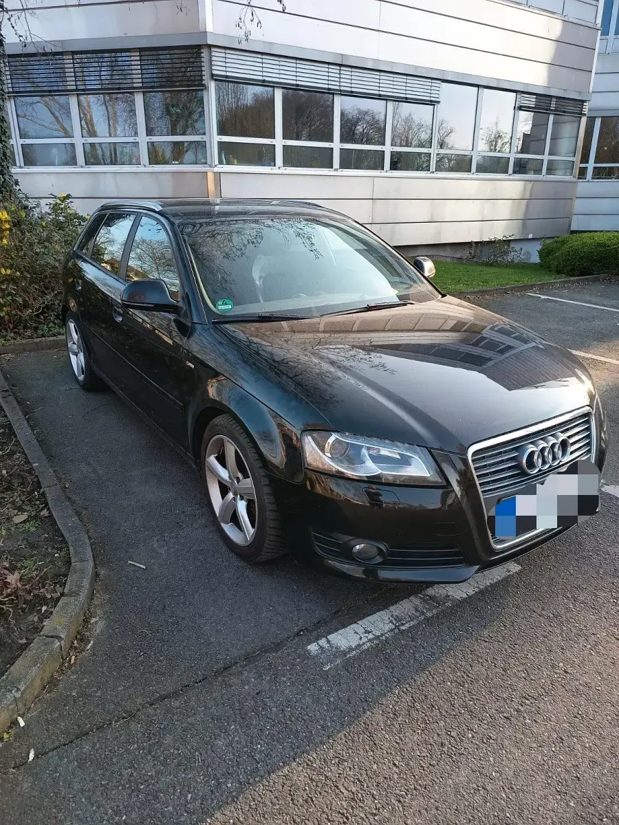 Gebraucht Audi A3 S-Line 160 PS (117 kW) 2010 Schwarz Kleinwagen