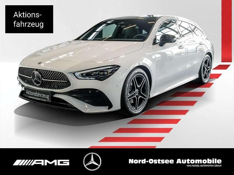 Unilack polarweiß Gebraucht 2025 Mercedes CLA180 Shooting Brake AMG Kombi | 34.998 € - Bild 1/4