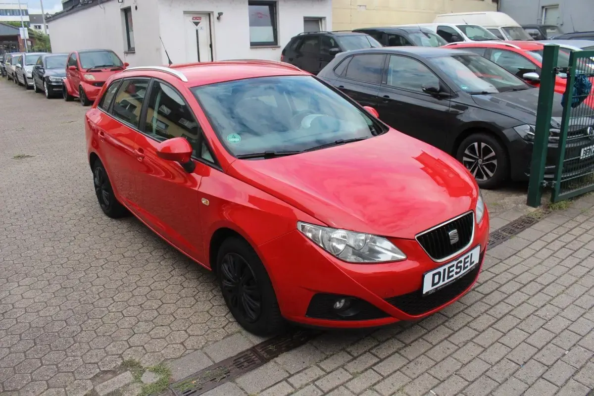 Gebraucht Seat Ibiza ST Style 90 PS (66 kW) 2010 Rot Kombi