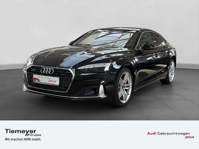 Mythosschwarz metallic Gebraucht 2025 Audi A5 Advanced Coupé | 48.870 € (Fairer Preis) - Bild 1/4