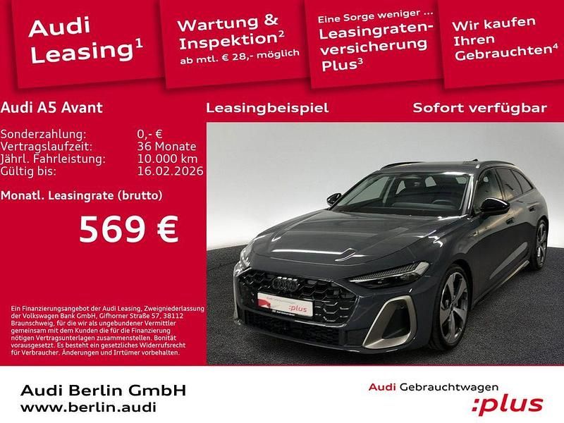 Magnetgrau Gebraucht 2025 Audi A5 Edition .1 Kombi | 57.200 € (Fairer Preis) - Bild 1/3