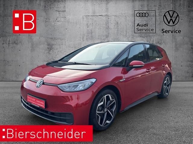 Rot Gebraucht 2021 VW ID.3 Pro Kleinwagen | 20.450 € (Fairer Preis) - Bild 1/4