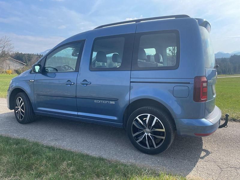 Gebraucht VW Caddy Edition 150 PS (110 kW) 2019 Blau Van / Kleinbus