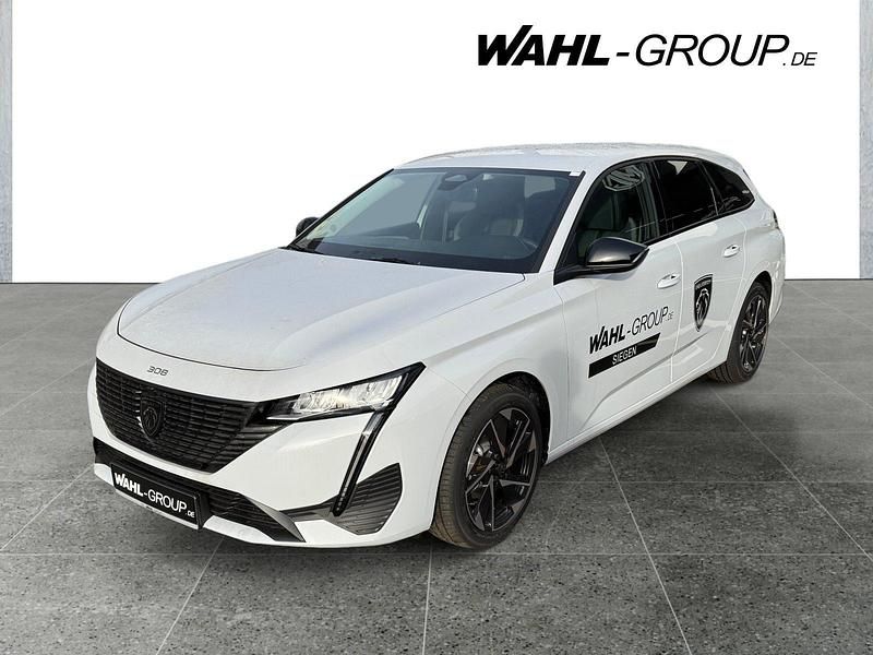 Weiss/typ aussenverkleidung l Neu 2025 Peugeot 308 SW Allure Kombi | 29.590 € - Bild 1/4